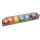 Mini-Kerzen 6er Set Bl&uuml;mchen regenbogen