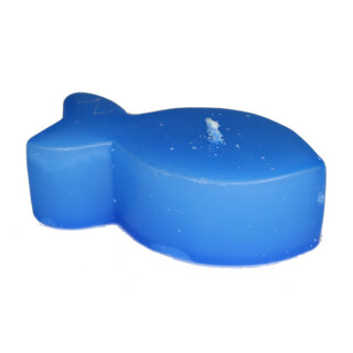 Schwimmkerze Fisch blau