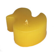 Schwimmkerze Ente gelb