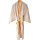 Morgenmantel mit Druck Spiralmuster orange
