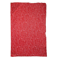 Geschenkpapier "Faire Worte" rot
