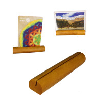 Postkartenhalter aus Holz