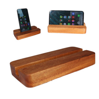 Smartphone-Halter aus Holz