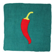 Filz Sitzmatte Chili petrol