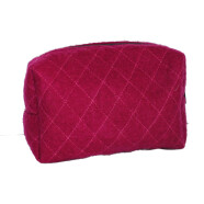 Filz Kosmetiktasche magenta