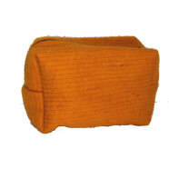 Filz Kosmetiktasche orange