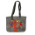 Filz Schultertasche V&ouml;gel im Baum