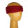 Handgestrickt: Stirnband rot