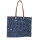 Schultertasche "Sch&ouml;ne Worte" blau