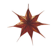Papier Faltstern 20cm rot