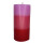 Stumpenkerze rot/ros&eacute;/violett